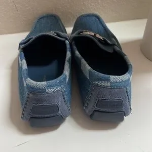 authentic mens LV Louis Vuitton denim loafers slides shoes slippers size 7 1/2 Louis Vuitton | Shoes | Authentic Mens Lv Louis Vuitton  main image 3